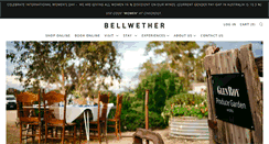 Desktop Screenshot of bellwetherwines.com.au